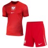 Camiseta de fútbol Polonia Niño 2ª equipación Euro 2024